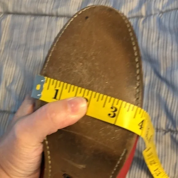 Vintage JUSTIN Boots RED Roper Size 5.5 D Style 503Y Registered NO. 73416 - Picture 14 of 16